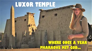 GRANITE MEGALITHS AND MYSTERIOUS RITUALS IN LUXOR TEMPLE - EGYPT