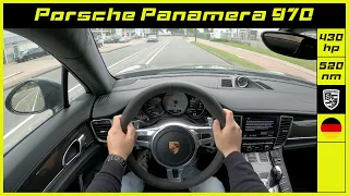 Porsche | Panamera 970 | 2012 | Onboard POV test drive