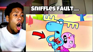 SNIFFLES OFFICIALLY LOST HIS MIND...Happy Tree Friends - Blast from the Past REACTION!