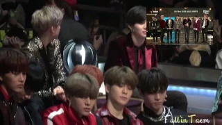 2016 MAMA TAEMIN (SHINee), Bambam and NCT – REACTION to BTS “Artist of the year” Full