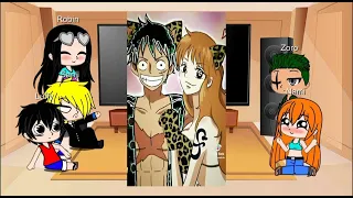 One Piece mugiwaras react shipp (Luffy x Nami) Part 5