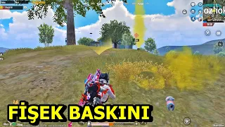 FİŞEK BASTIK BASMAZ OLAYDIK ! SOLO SQUAD PUBG MOBİLE