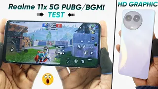 Realme 11x 5G PUBG/BGMI Test Dimensity 6100+ HD Graphics