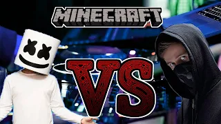 (Minecraft) Alan Walker VS Marshmello (Songs Collection)