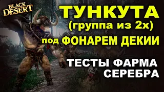 💰ТУНКУТА (ФОНАРЬ ДЕКИИ) - Тесты фарма серебра в группе БДО (BDO-Black Desert)