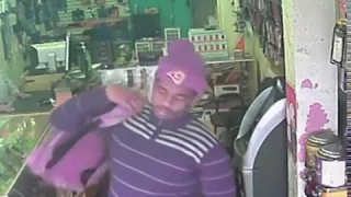 Suspect Involved in 2 Robberies Caught on Video