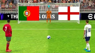 Ronaldo Vs Harry Kane Match | Portugal vs England Match | Penalty Shootout Match | Efootball24 |