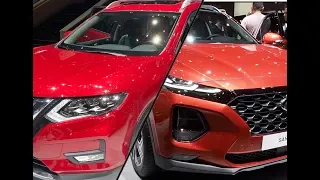 Nissan X Trail vs Hyundai Santa Fe