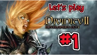 Let's play Divinity 2: Developer's Cut - Intro and 1st quest (PC) #1