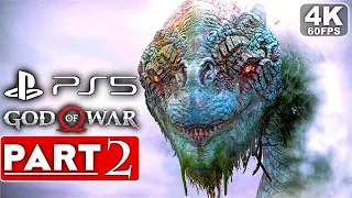 GOD OF WAR PS5 Gameplay Walkthrough Part 2 [4K 60FPS] - No Commentary (FULL GAME)