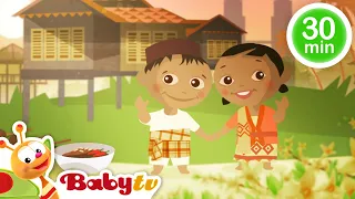 Hola cancion 👋 + Más canciones infantiles y rimas infantiles | Canta y baila 💃 @BabyTVSP