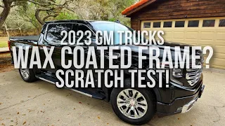 Is GM still Wax Coating GMC and Chevy Truck Frames in 2023?  Let's find out!