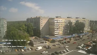 Timelapse 24-08-2019 - Новомосковск, Украина