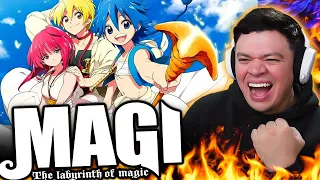 Reacting to All MAGI Openings & Endings for the FIRST TIME