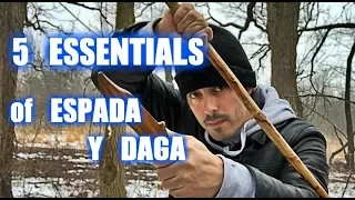 Essential Drills on Espada Y Daga - Filipino Martial Arts