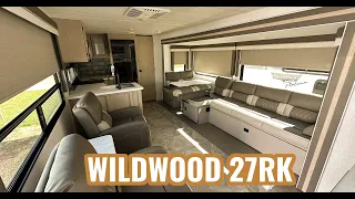 Wildwood 27RK - rear kitchen travel trailer