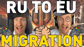 RU to EU Server Migration in World of Tanks!