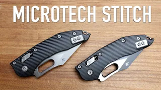 Microtech Manual RAM LOK Stitch - Initial Impressions and Overview