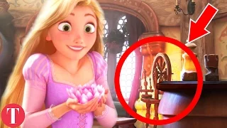 10 AMAZING Hidden Details In Disney Movies