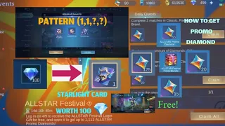 ALLSTAR Festival Event Promo Diamond & How to Get a Cheap Starlight Card in Mobile Legends Bang Bang