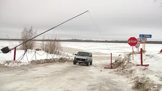 Ледовые переправы в Нижневартовском районе на особом контроле спасателей