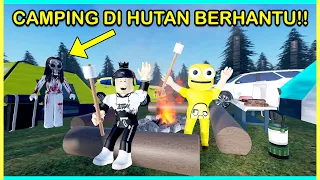 GAWAT!! ZEDDAX DAN ENCES CAMPING DI HUTAN BERHANTU!! (Roblox Car Driving Indonesia RP)