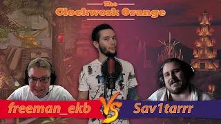 Геройский обзор. freeman VS Sav1tarrr. Blitzclick. Jebus Cross.