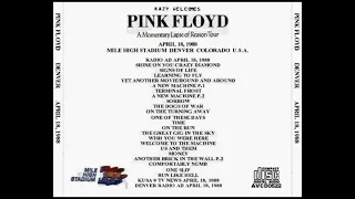 Pink Floyd Denver 18 April 1988