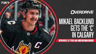 Is Mikael Backlund the right choice as Calgary Flames captain? | OverDrive Part 2 | Sept 27th, 2023