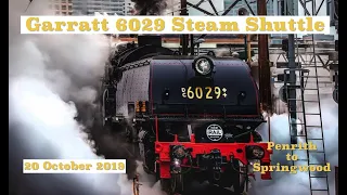 Garratt 6029 Steam Locomotive - Penrith Steam Shuttle