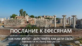 Ефесянам 5:8-14 | Как нам жить? – Действуйте, как дети света!