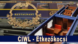 CIWL -  Étkezőkocsi - L.S. Models - H0