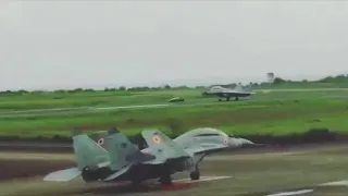 Lamborghini Huracan squares off against Indian Navy's MiG-29K