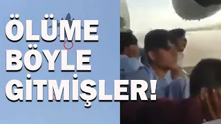 Uçağın İniş Takımlarına Tutunmuşlardı! Afganlar O Anları Böyle Kaydetti