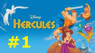 Disney's Hercules Action Game Прохождение на 100% (PS1 Rus) БЕЗ СМЕРТЕЙ.