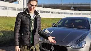 Мазерати для бедных или как итальянцы подружились с Крайслером. Тест-драйв и обзор Maserati Ghibli