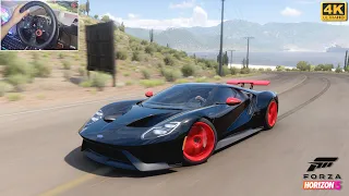900HP Ford GT Super Car - Forza horizon 5 | Logitech g29 Gameplay