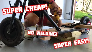 Easiest DIY Motorized Scooter Ever!!! #diy