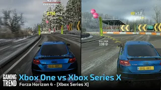 Forza Horizon 4 - Xbox One vs Xbox Series X | Full comparison