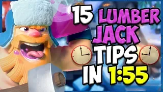 15 QUICK Tips About: Lumberjack💢- Clash Royale