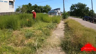 We Found Something EXTREMELY DISTURBING While Cutting This EYESORE Of A Yard