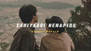 Sariyaagi Nenapide ( Slowed + Reverb ) | Soul Vibez