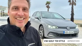 VW Golf 8 2.0 TDI Evo (150 PS): Diesel im Review, Test, Fahrbericht