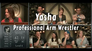 Yasha Professional Arm Wrestler | Critical Role C2E17