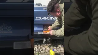 Checking Camper Fluids