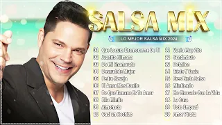 LOS GRANDES ÉXITOS DE SALSA ROMÁNTICA 2024 - JERRY RIVERA, EDDIE SANTIAGO, REY RUIZ...