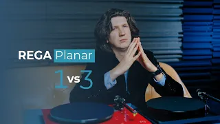 Review, test REGA Planar 3 and Planar 1 Plus! Vinyl comparison, is it worth overpaying?!