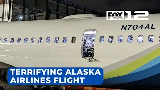 Alaska Airlines window blows out in mid-air, makes emergency landing in Portland