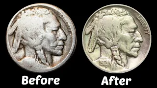 How To Restore Old Coins And SIGNIFICANTLY Increase Their Value