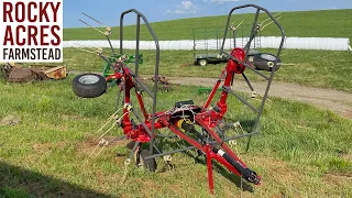 Our Brand New Sitrex RT-5200H  Rotary Tedder ! Hay Season 2021!